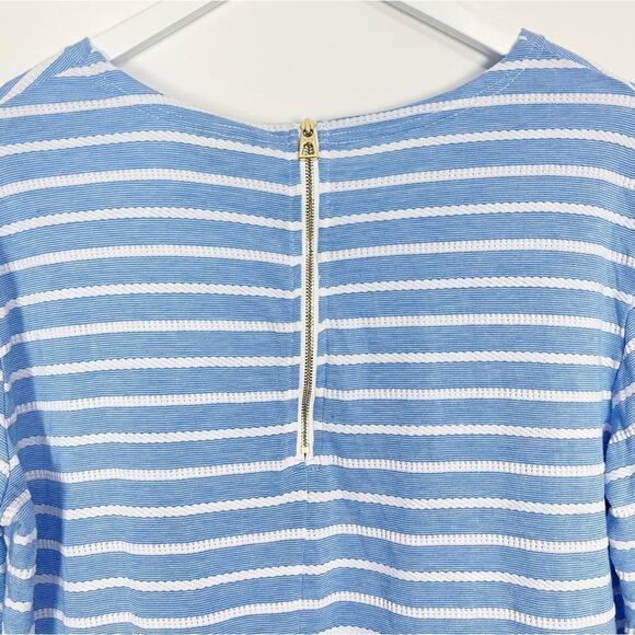 Sail To Sable Blue Striped Dress - Picture 7 of 10
